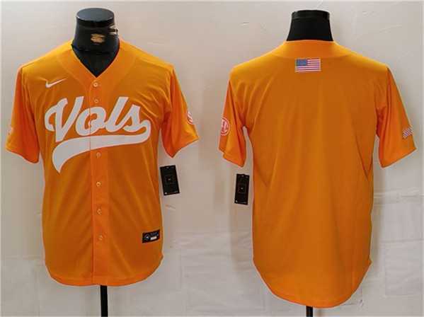 Men%27s Tennessee Volunteers Orange Stitched Jersey->tennessee volunteers->NCAA Jersey